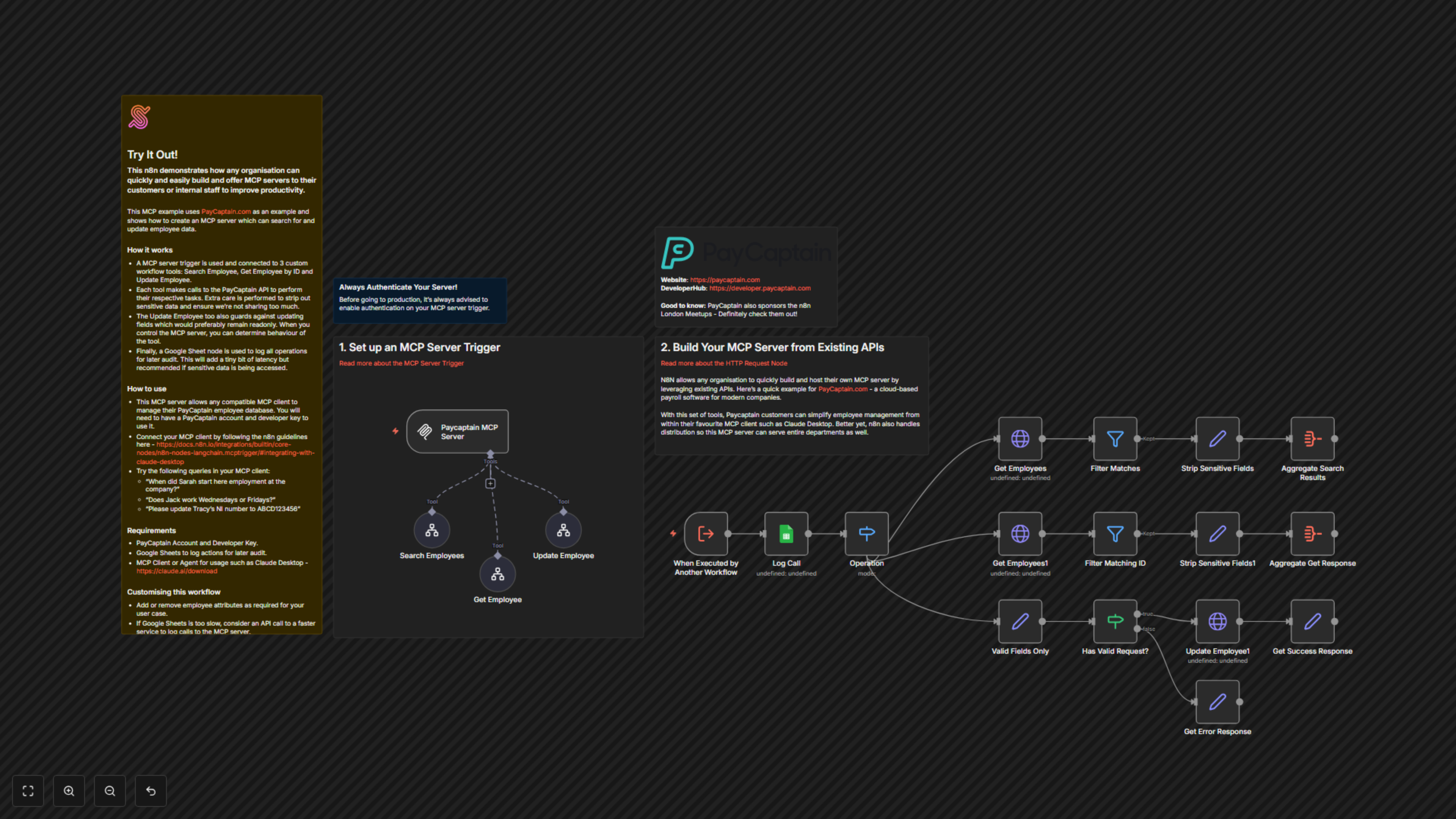 Manage PayCaptain Employee Data with AI-Powered MCP Server